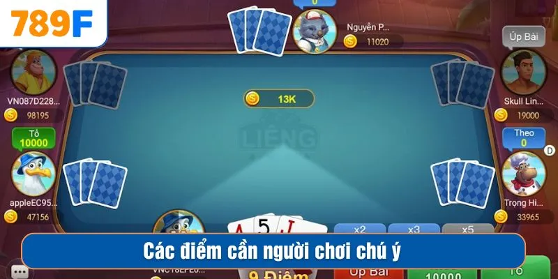 Cách Đánh Phỏm Rắn Và Bí Quyết Bách Thắng Cho Người Mới 4 Các điểm cần người chơi chú ý