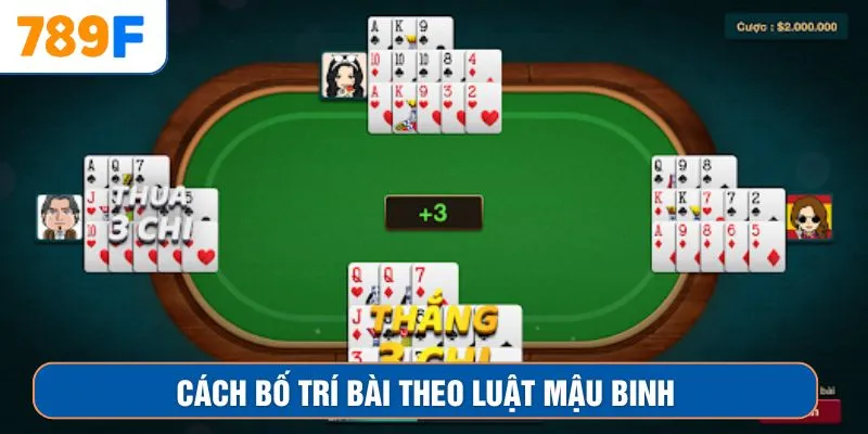 Cách Đánh Phỏm Rắn Và Bí Quyết Bách Thắng Cho Người Mới 3 Cách bố trí bài theo luật Mậu Binh