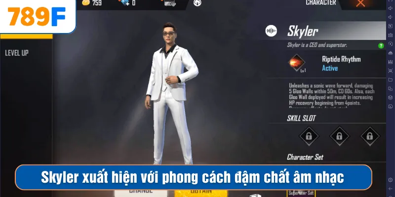 Lý do nên chọn Brimstone trong Valorant để tối ưu 2 Skyler xuất hiện với phong cách đậm chất âm nhạc
